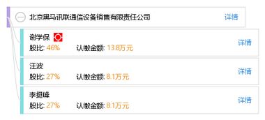 北京黑马讯联通信设备销售有限责任公司 通信设备销售领域的领航者
